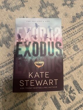 Exodus (The Ravenhood Book 2) by Kate Stewart - White/Cream Pages